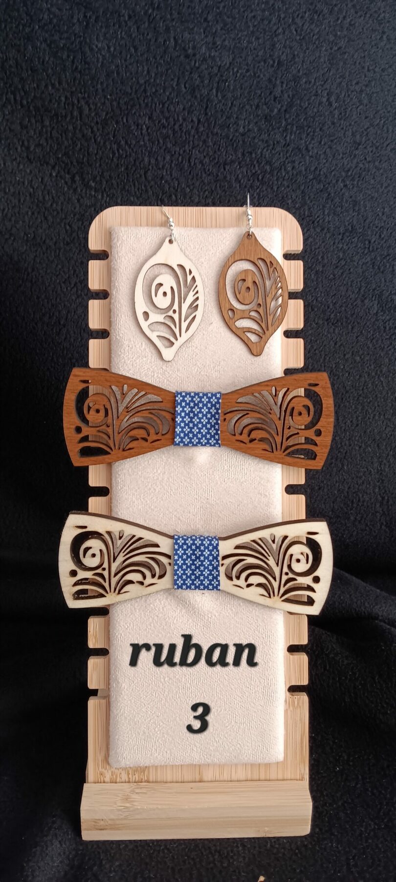 nœud papillon en bois 6 – Image 14