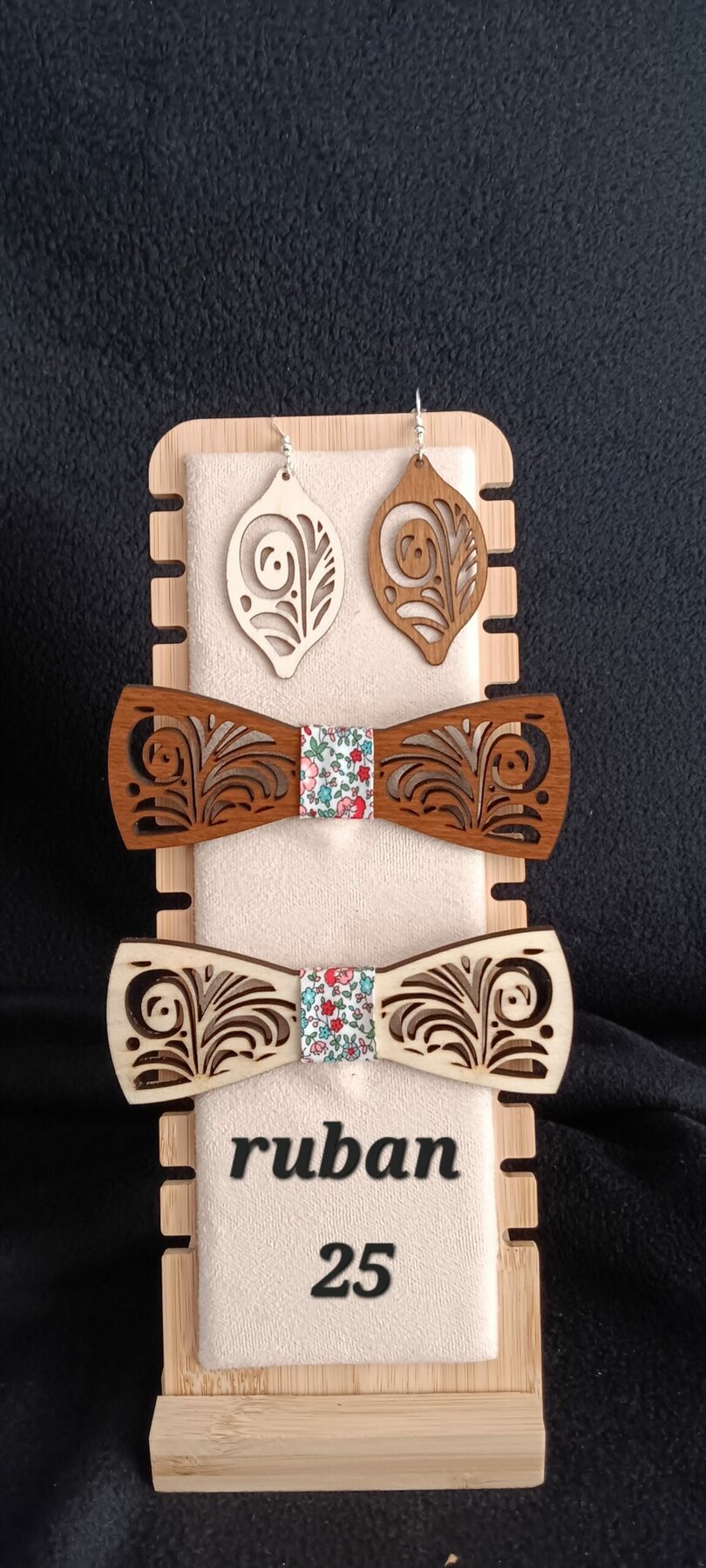 nœud papillon en bois 6 – Image 13