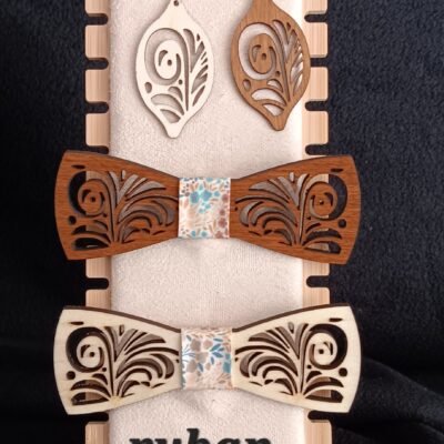nœud papillon en bois 6
