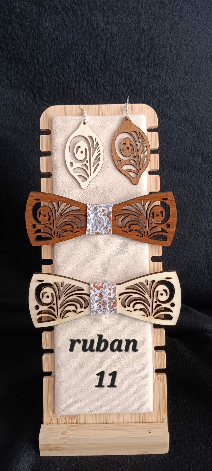 nœud papillon en bois 6 – Image 12