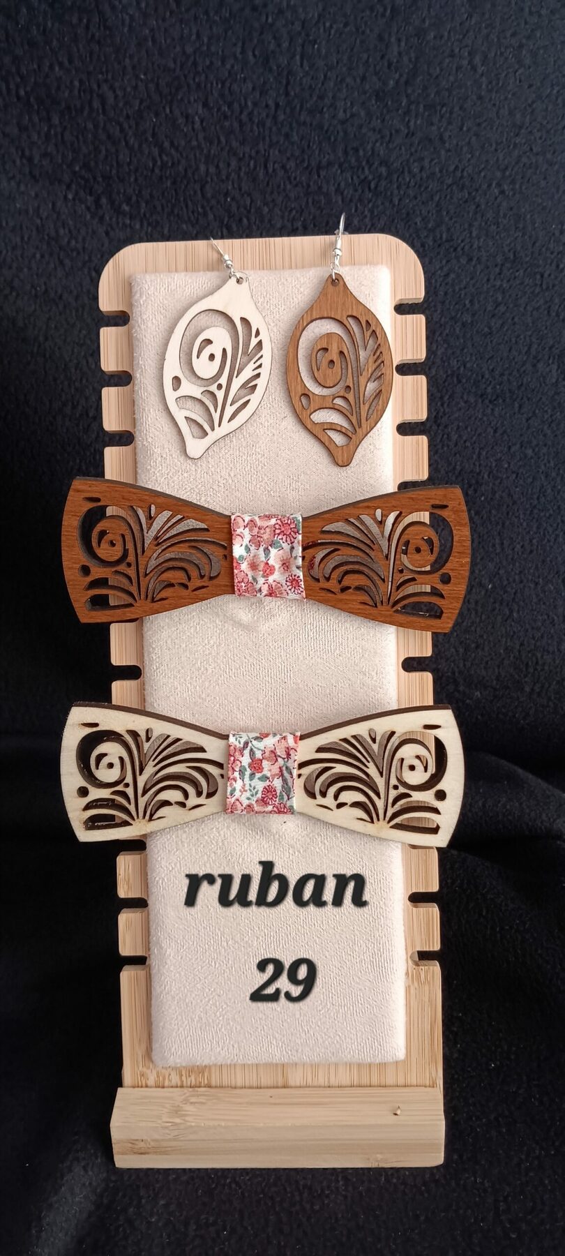 nœud papillon en bois 6 – Image 11