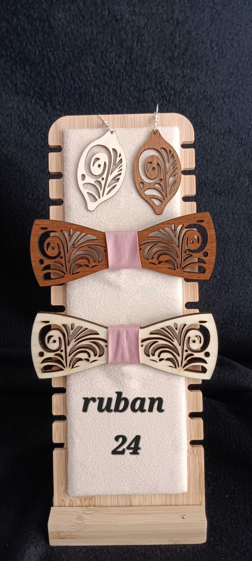 nœud papillon en bois 6 – Image 10