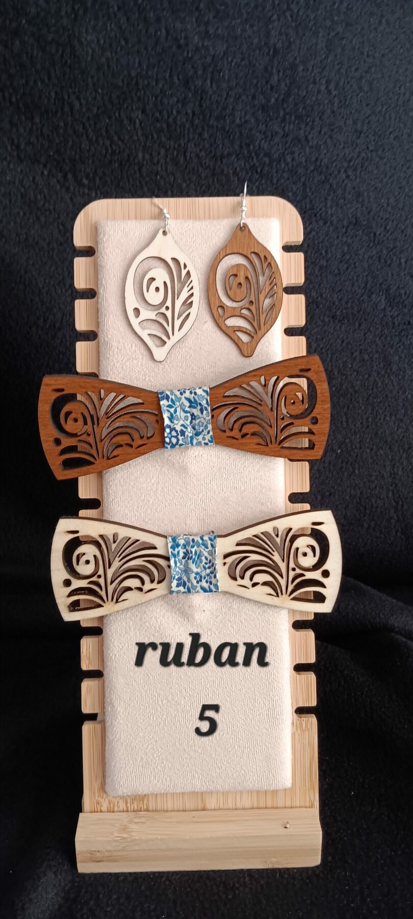 nœud papillon en bois 6 – Image 9