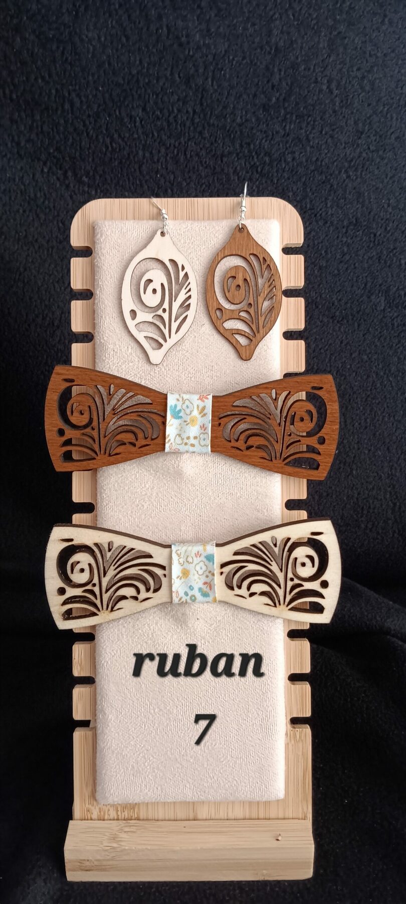 nœud papillon en bois 6 – Image 8