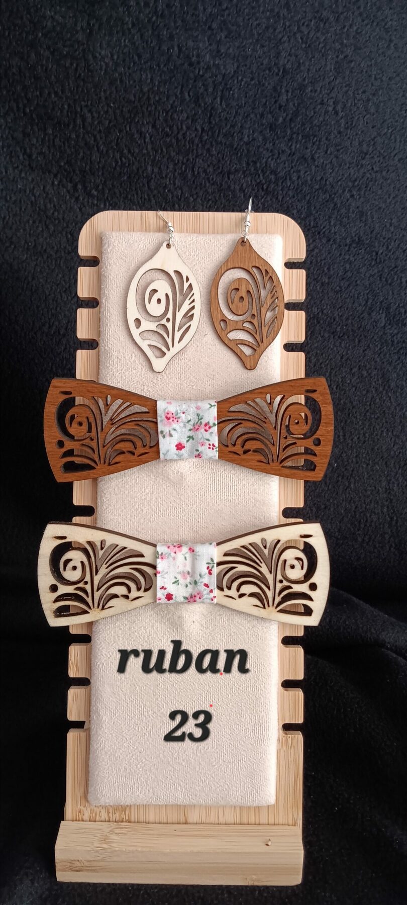 nœud papillon en bois 6 – Image 30