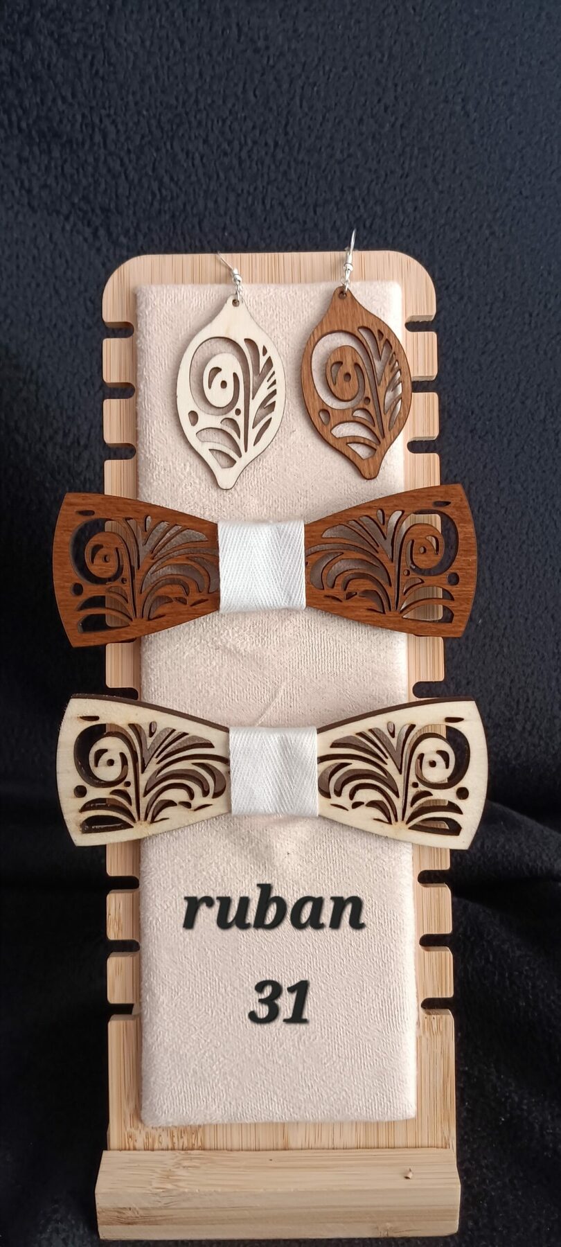 nœud papillon en bois 6 – Image 5