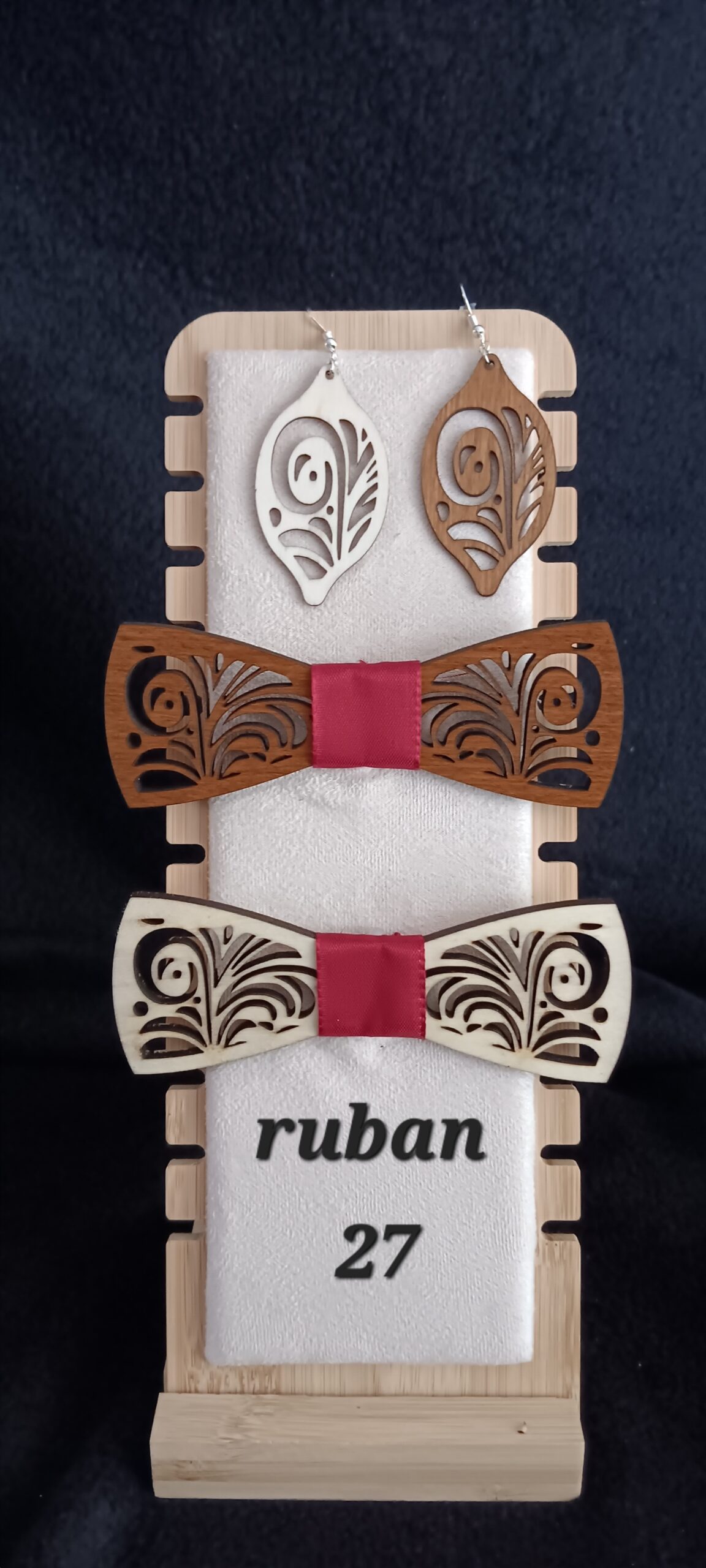 nœud papillon en bois 6 – Image 3