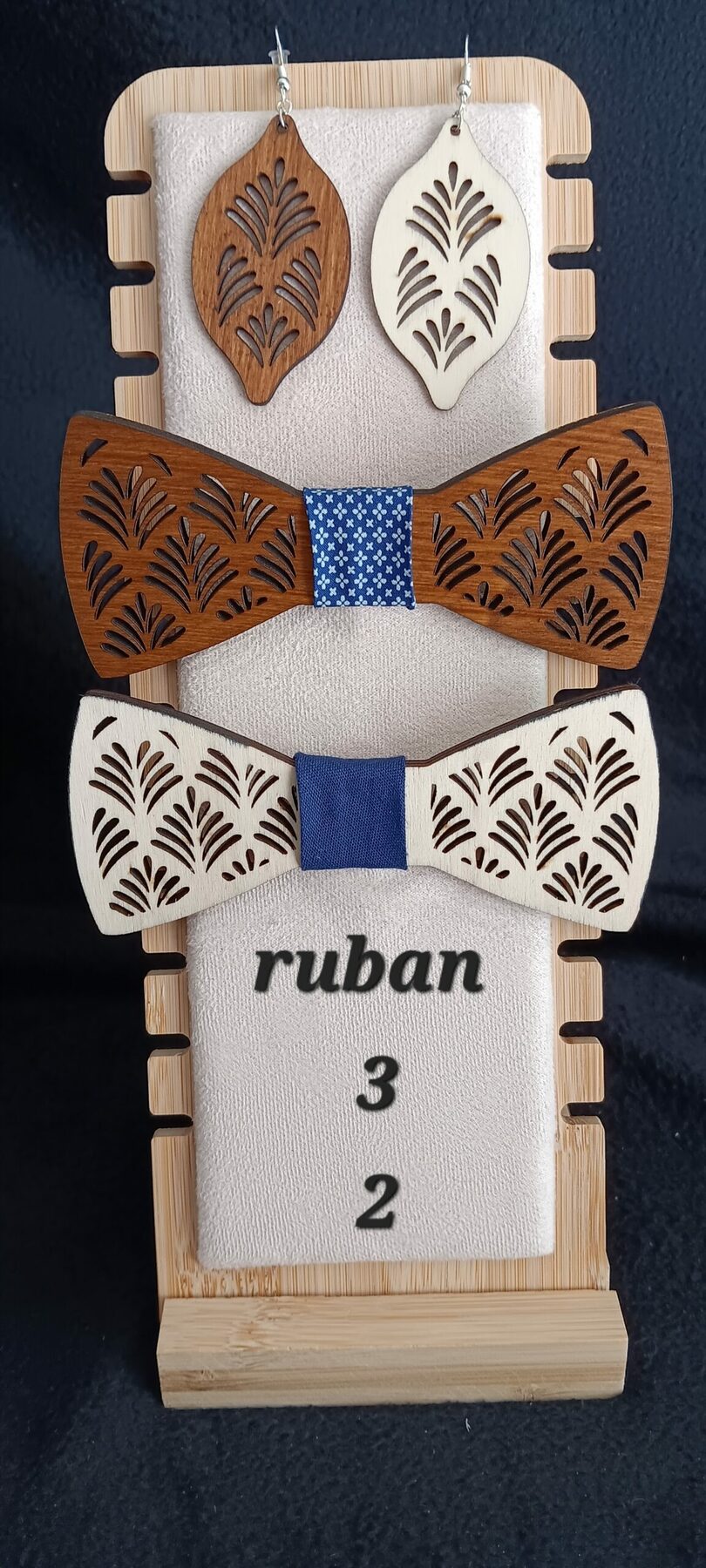 nœud papillon en bois 7 – Image 5