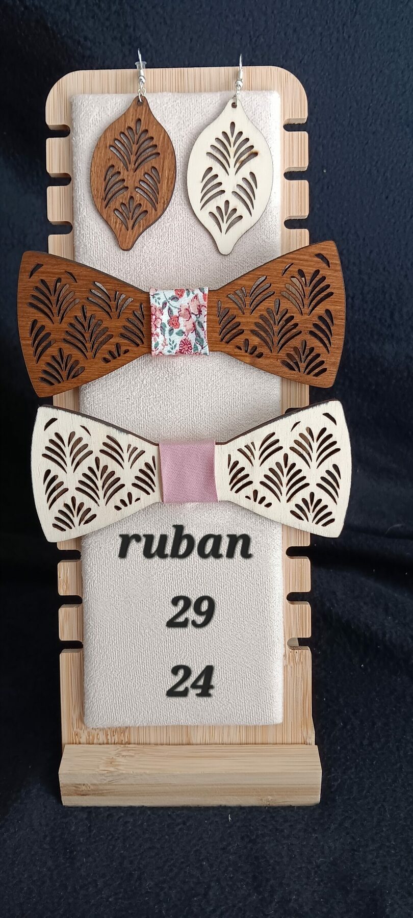 nœud papillon en bois 7 – Image 7
