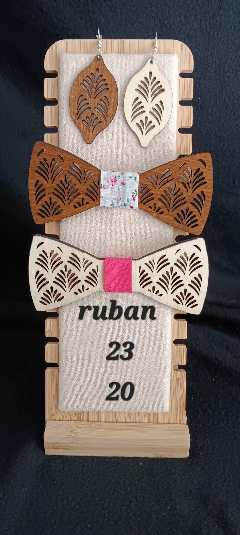 nœud papillon en bois 7 – Image 15