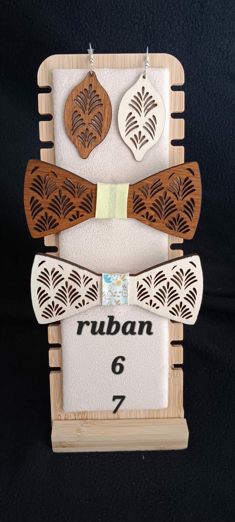 nœud papillon en bois 7 – Image 13