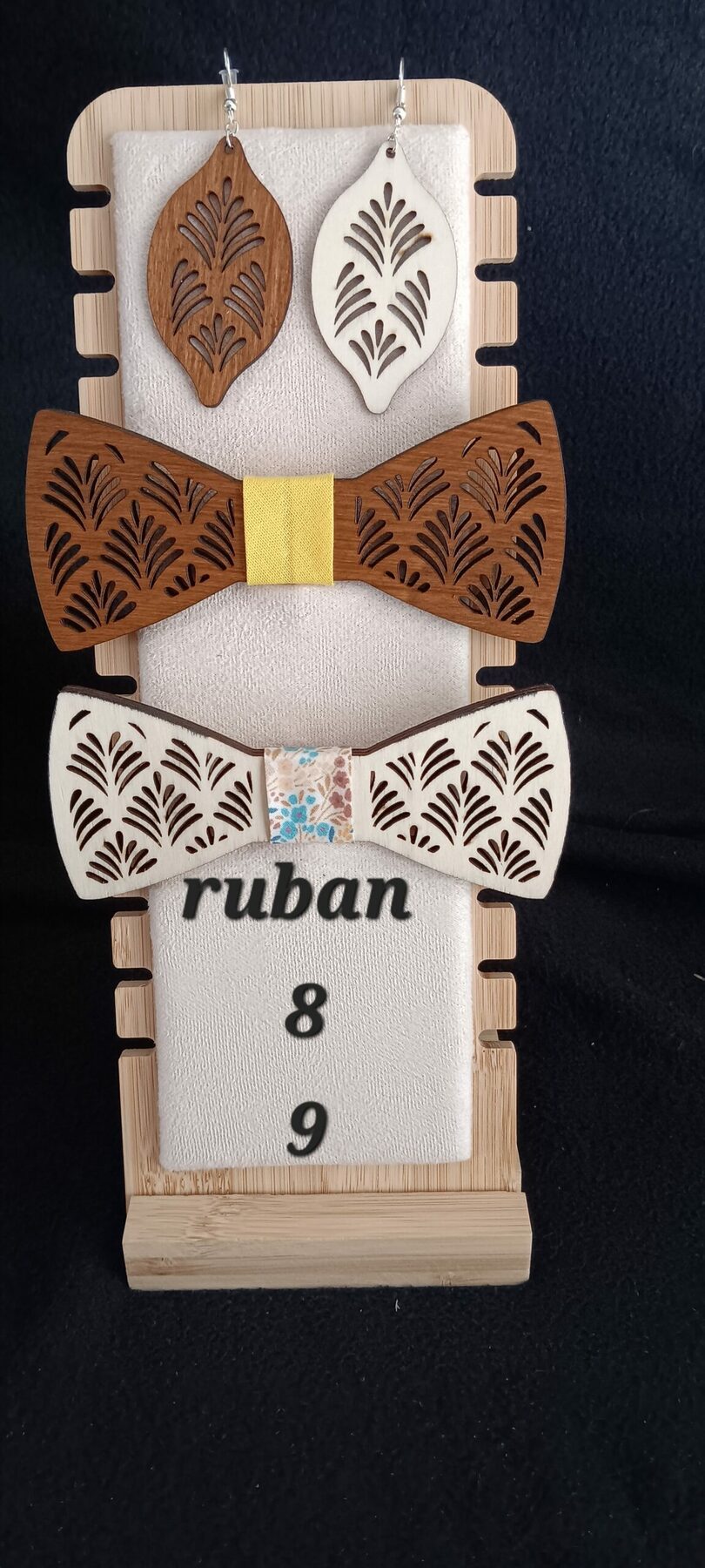 nœud papillon en bois 7 – Image 12
