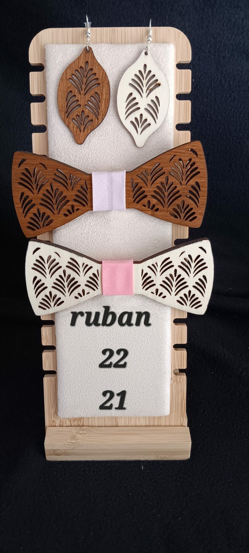 nœud papillon en bois 7 – Image 10