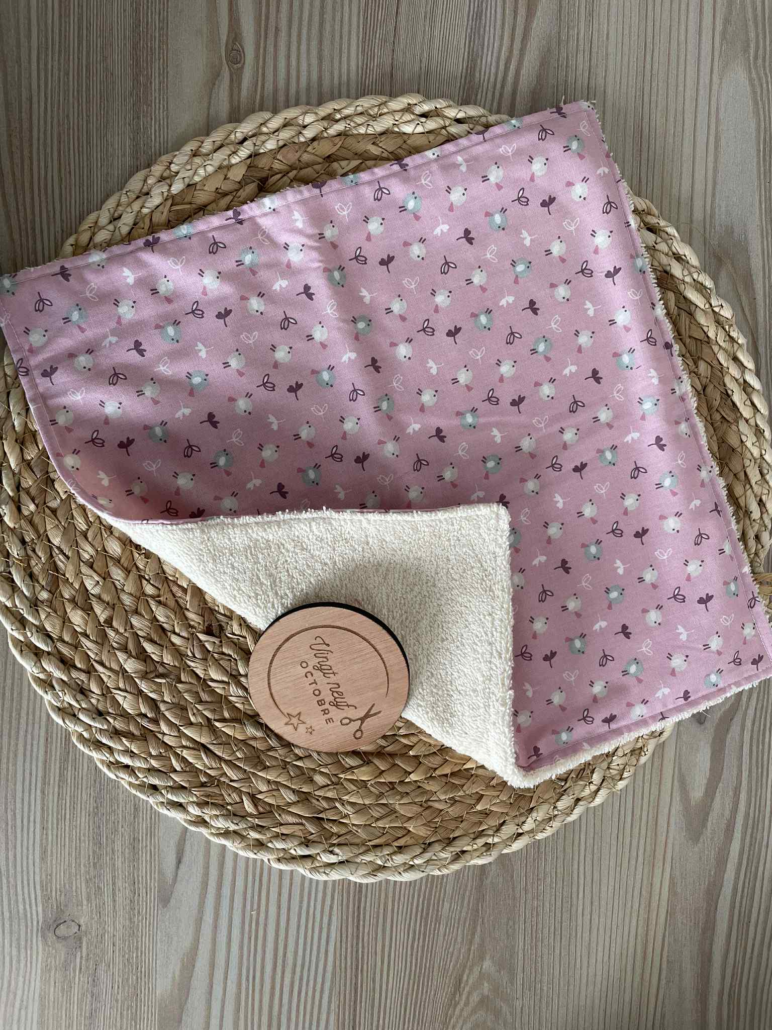 SERVIETTE DE TABLE - Oisillons