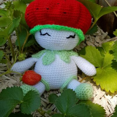 TUTO pdf / Fraisette au crochet !