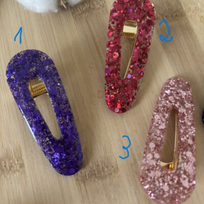 Barette à paillettes