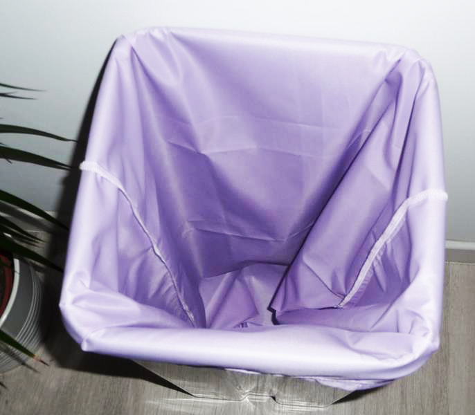 Sac poubelle lavable et réutilisable PARME (40 L) - Sac poubelle alternatif zéro déchet