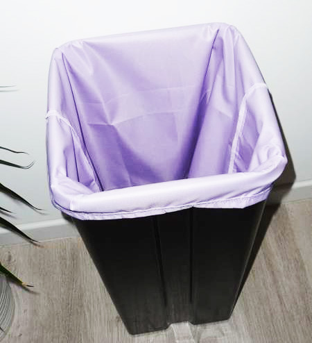 Sac poubelle lavable et réutilisable PARME (40 L) - Sac poubelle alternatif zéro déchet