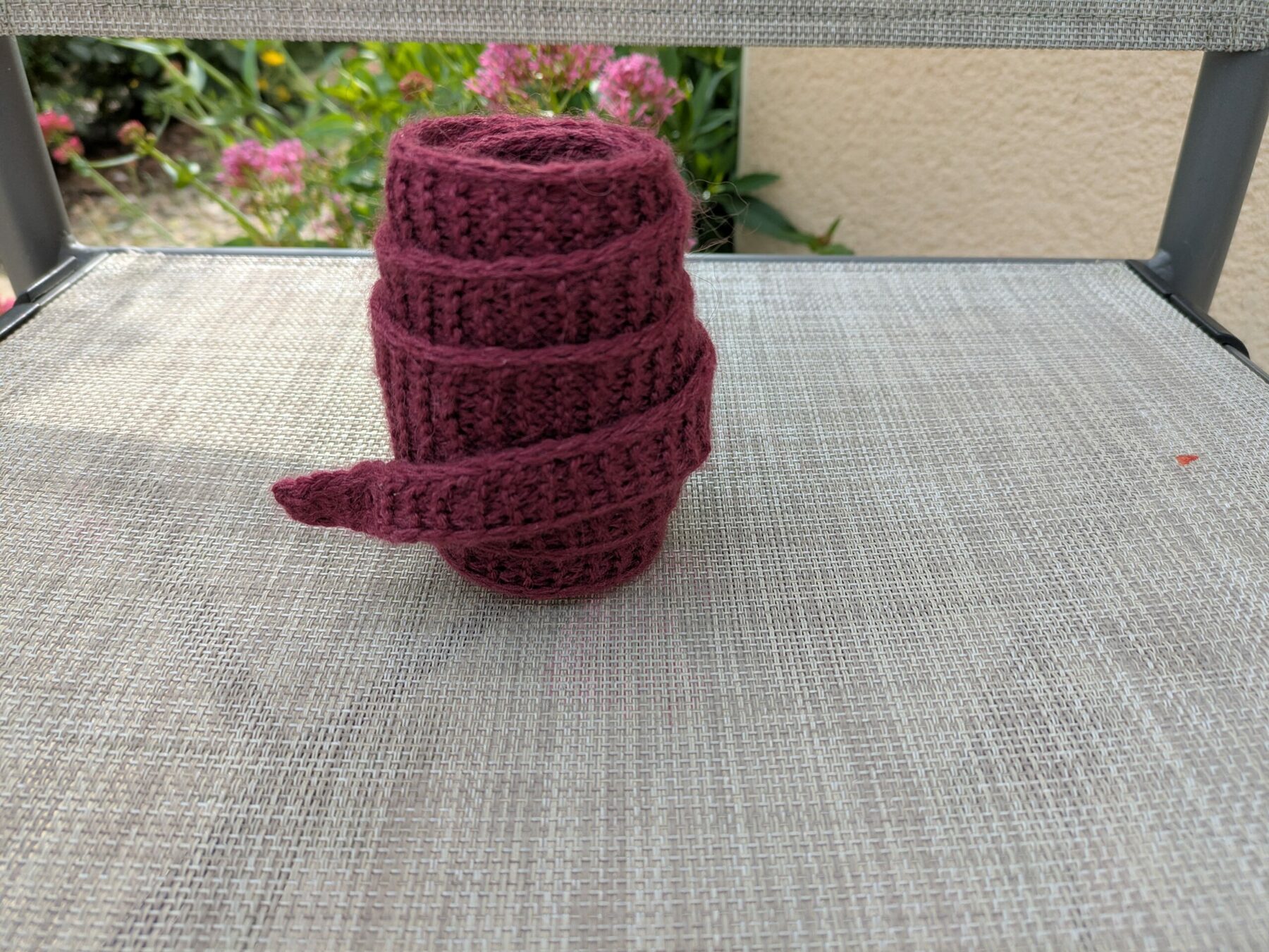 Mini écharpe mérinos et soie – Image 4