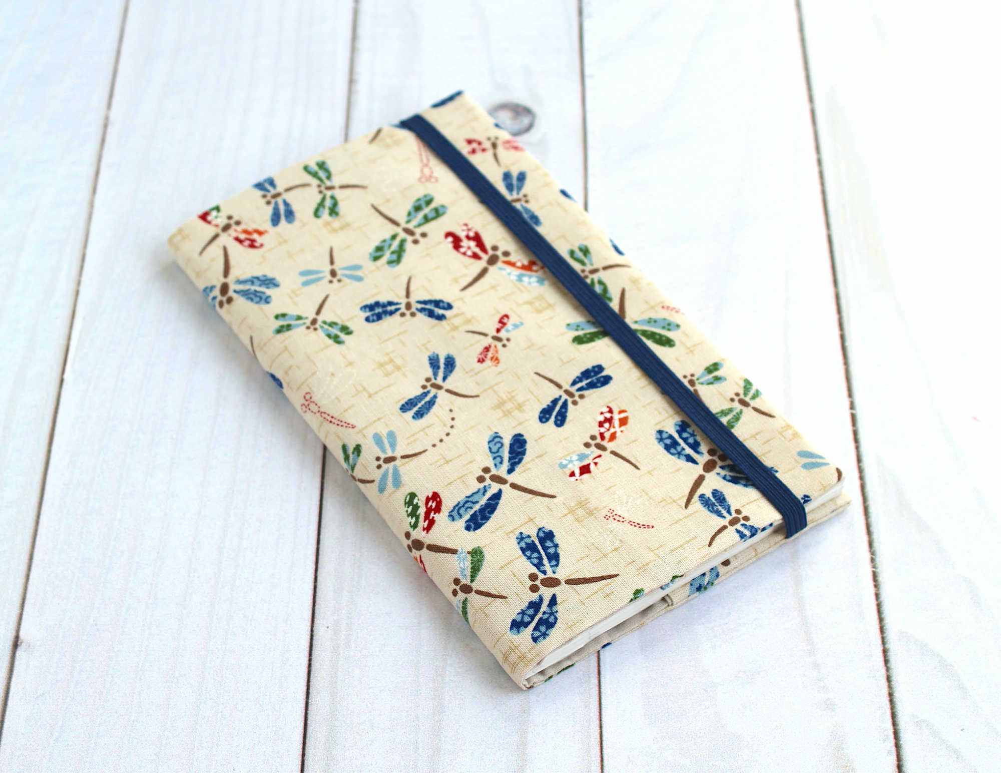 etui chequier portefeuille tissu japonais