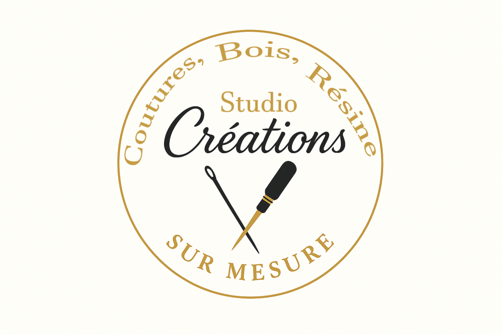 Créations sur mesure en bois, résine. Gravure et couture