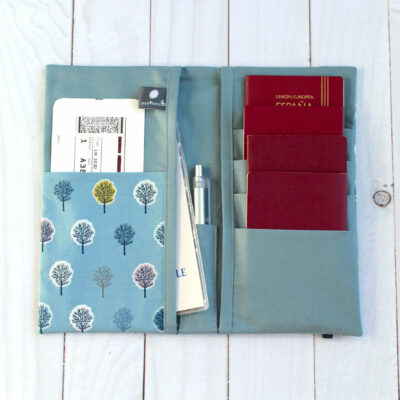 porte documents voyage famille