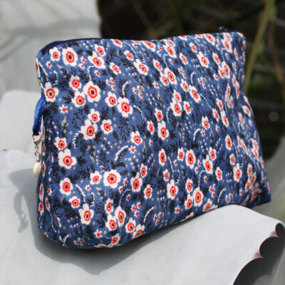 Grande trousse fleurie