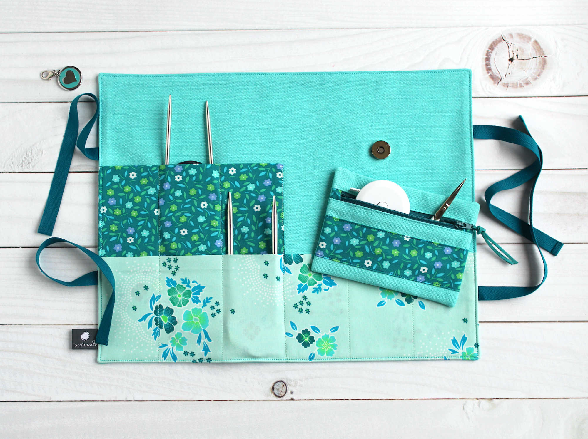 trousse tricot aiguilles circulaires et accessoires