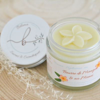Baume Hydratant Beurre de Mangue et Monoi - Douceur pour Maman!