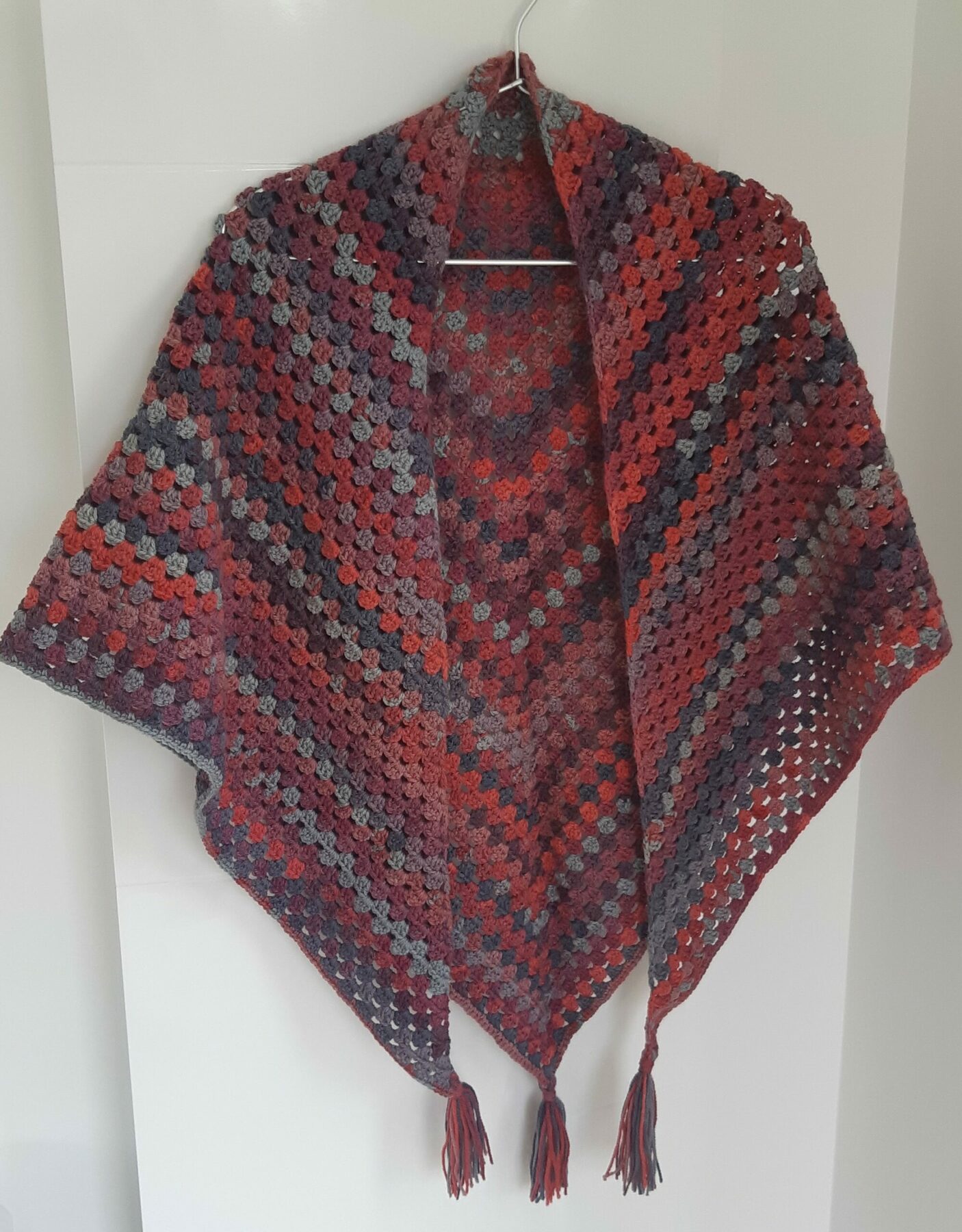 Châle douillet fait main au crochet – Image 3