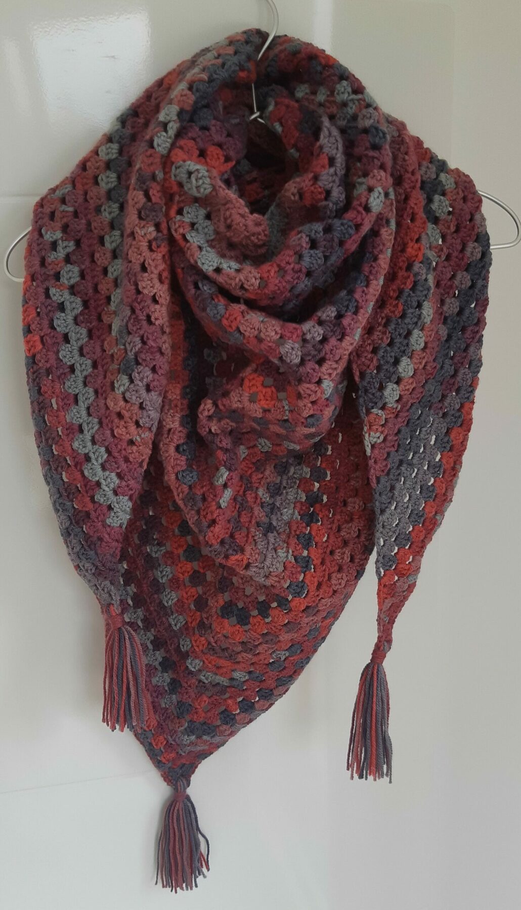 Châle douillet fait main au crochet – Image 2