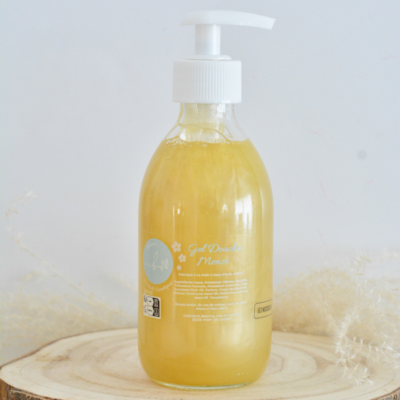 Gel douche à l'huile d'olive avec isolat naturel de Monoi - OK Maman et bébé !