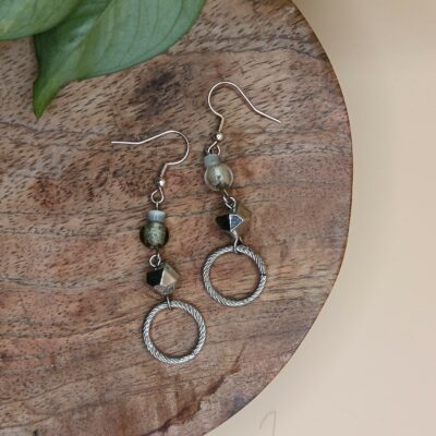 Boucles d'oreilles artisanales