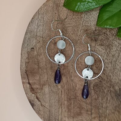 Boucles d'oreilles artisanales