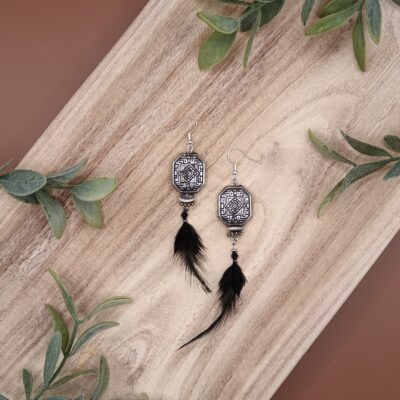 Boucles d'oreilles artisanales