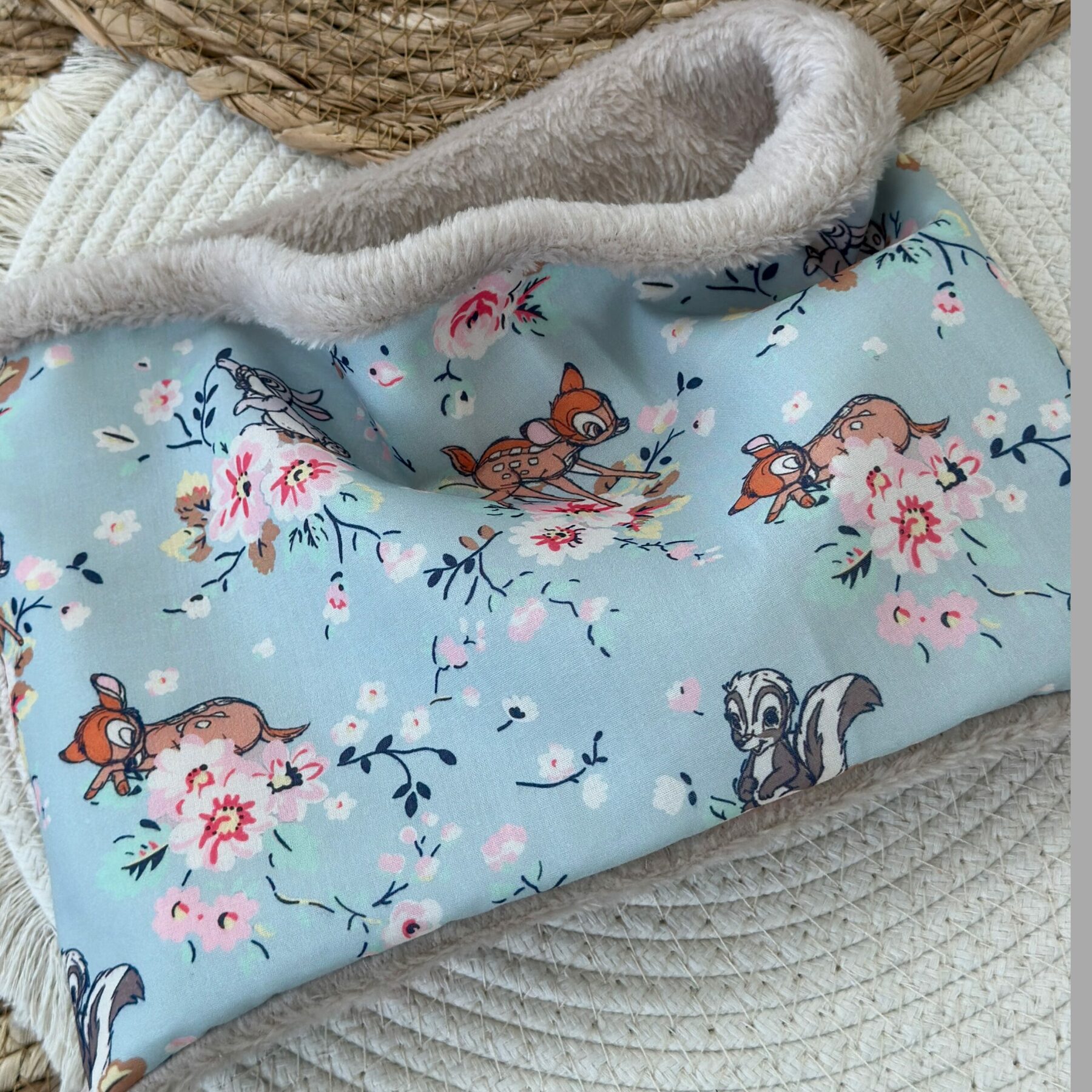 Snood fille Bambi Disney en polaire - Ateliersdisa – Image 4