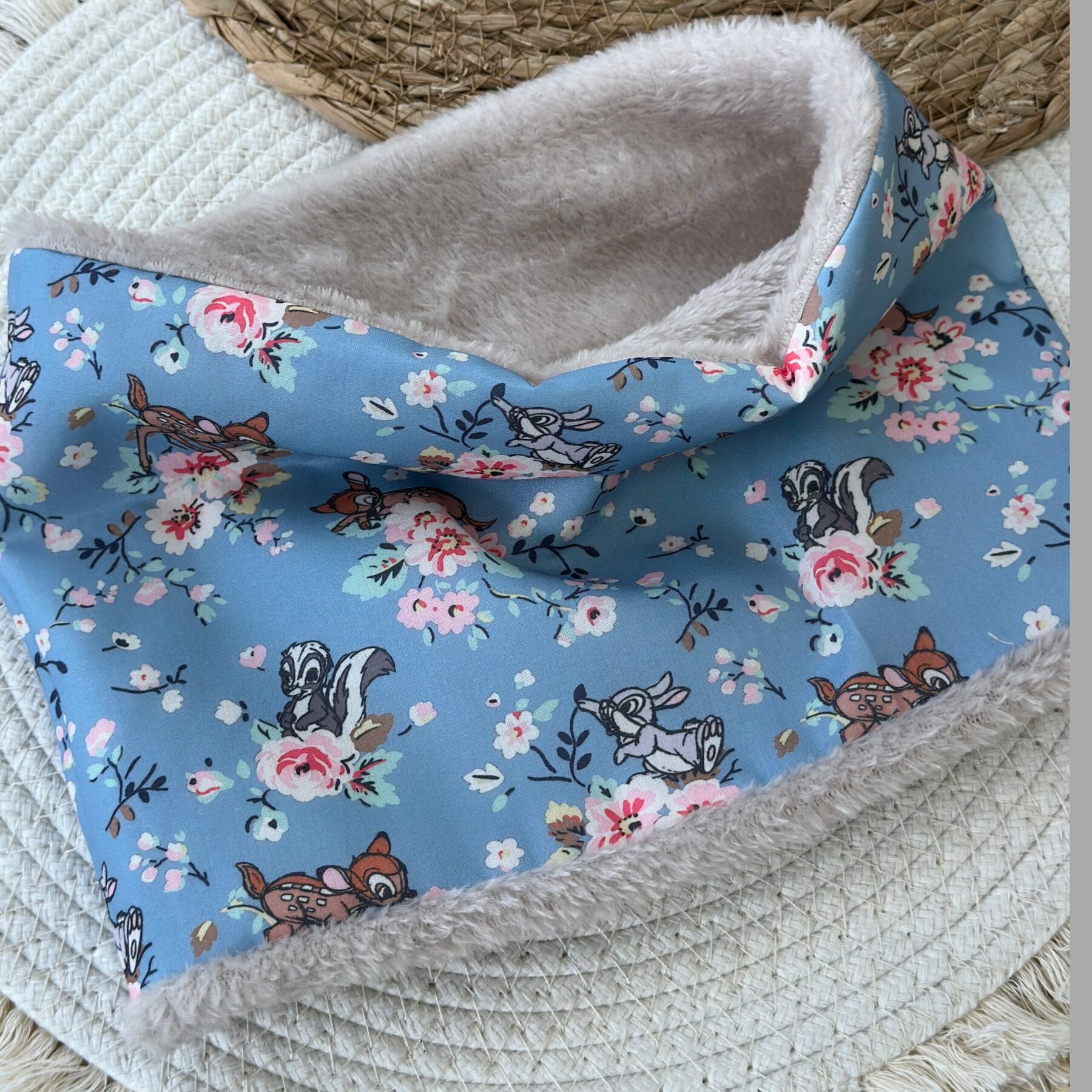 Snood fille Bambi Disney en polaire - Ateliersdisa – Image 5