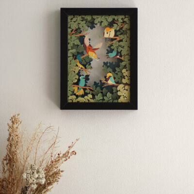 Au milieu des oiseaux