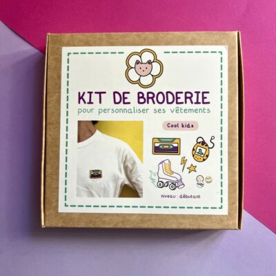 Kit de broderie Cool kids