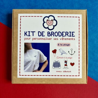 Kit de broderie Plage