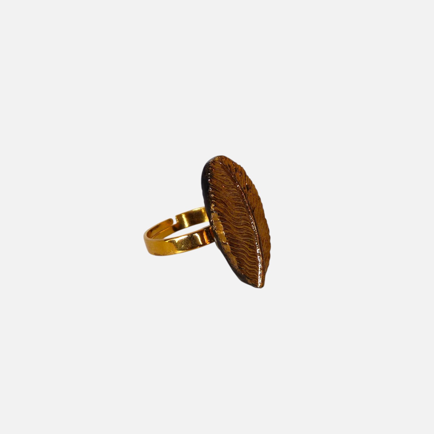 Bague Feuille d'automne – Image 4