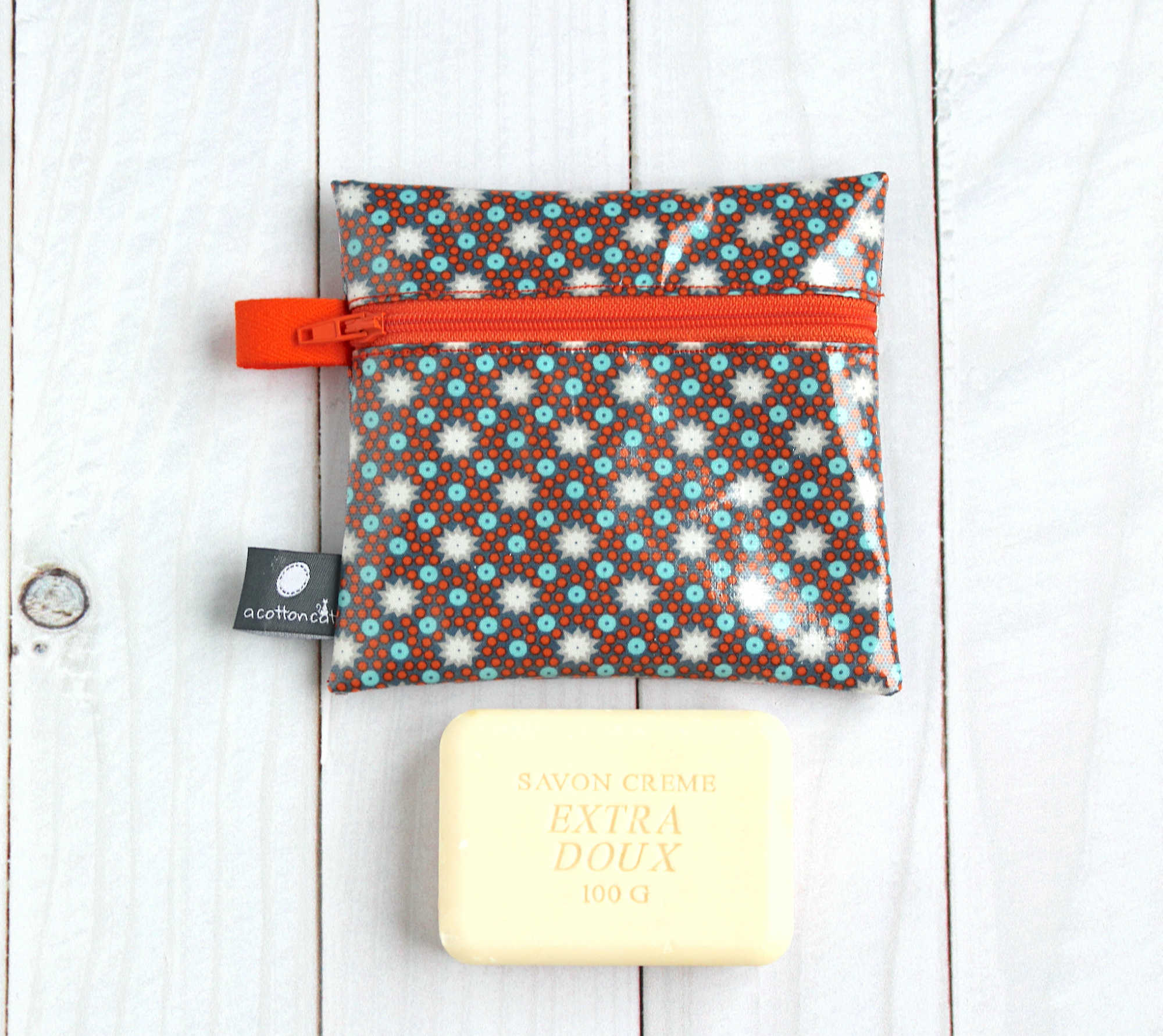pochette enduite savon
