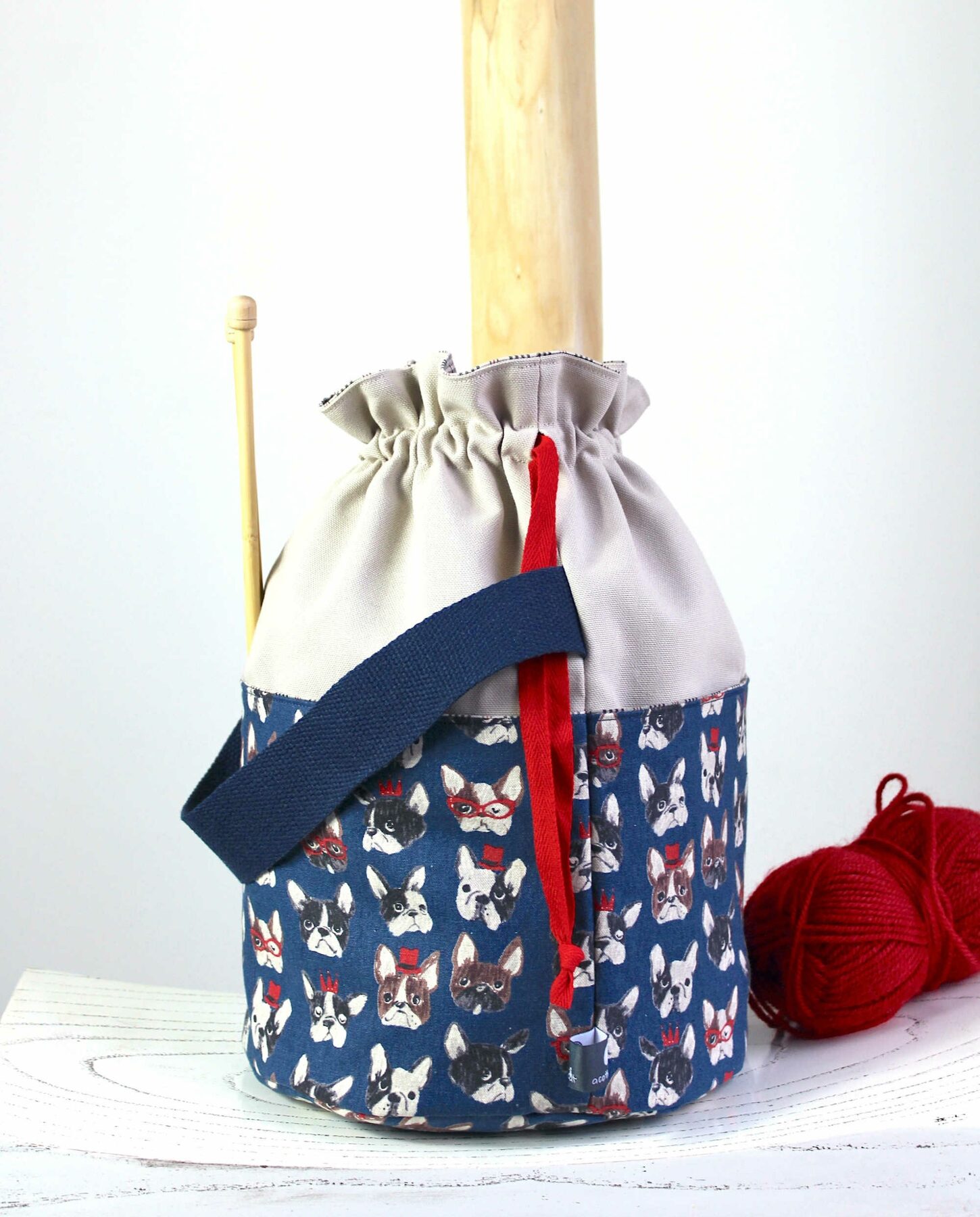 sac a projets tricot