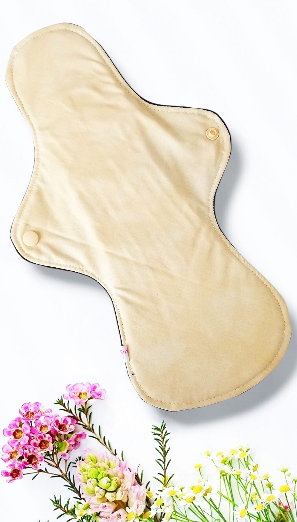 Pack 7 serviettes hygiéniques lavables ROSES (xl / nuit et flux abondants) - serviettes menstruelles lavables - Zéro déchet - shl - serviettes périodiques