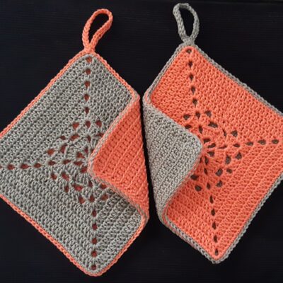 Maniques au crochet