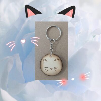 Porte clé chat