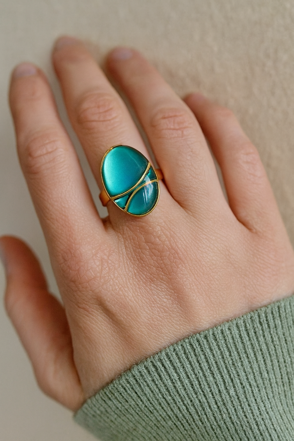 Bague Éclat turquoise – Image 2