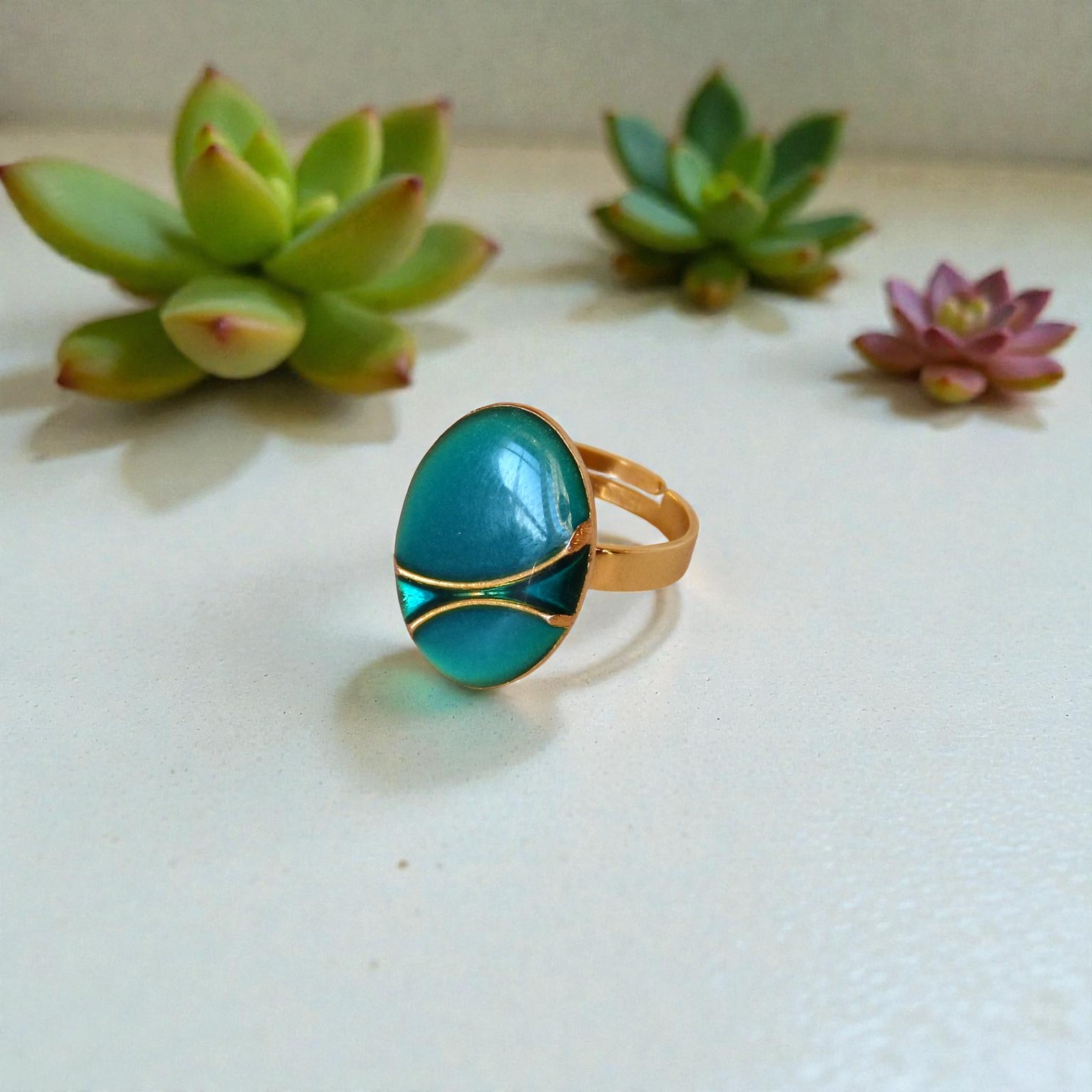 Bague Éclat turquoise
