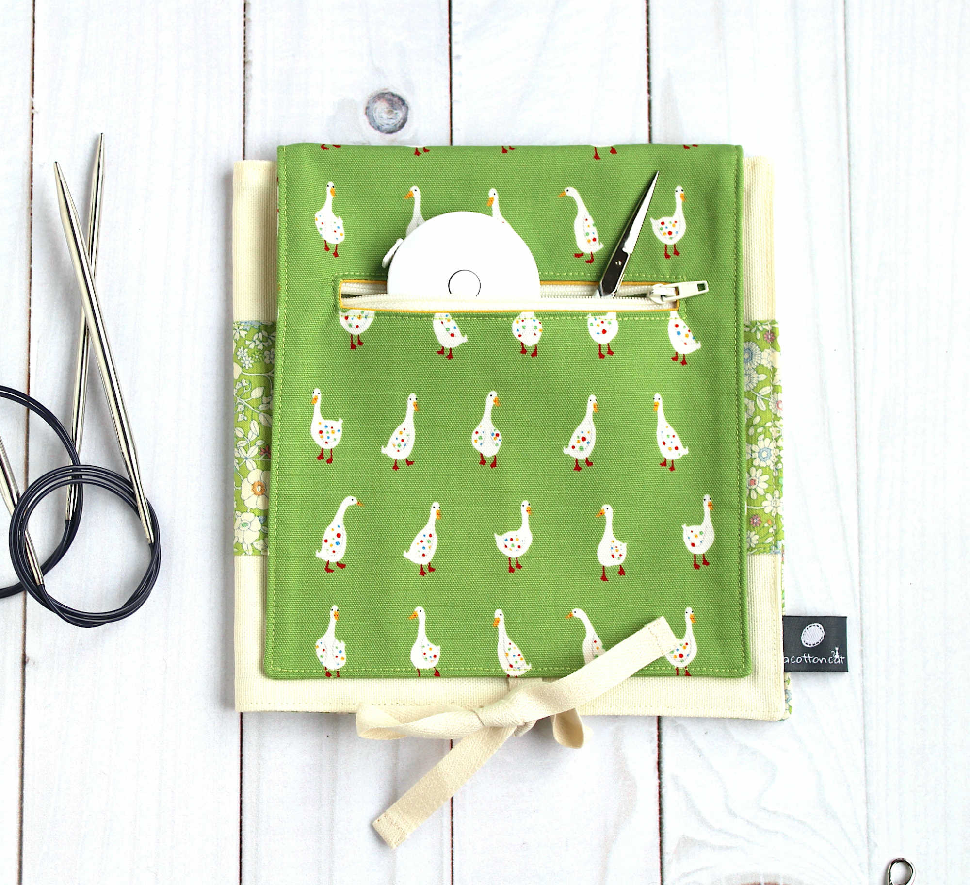 etui tricot aiguilles circulaires et accessoires