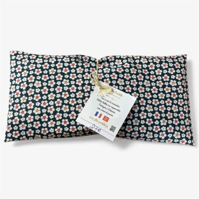 🌿 Bouillotte Relaxante aux Graines de Lin et Lavande - Création Artisanale Française